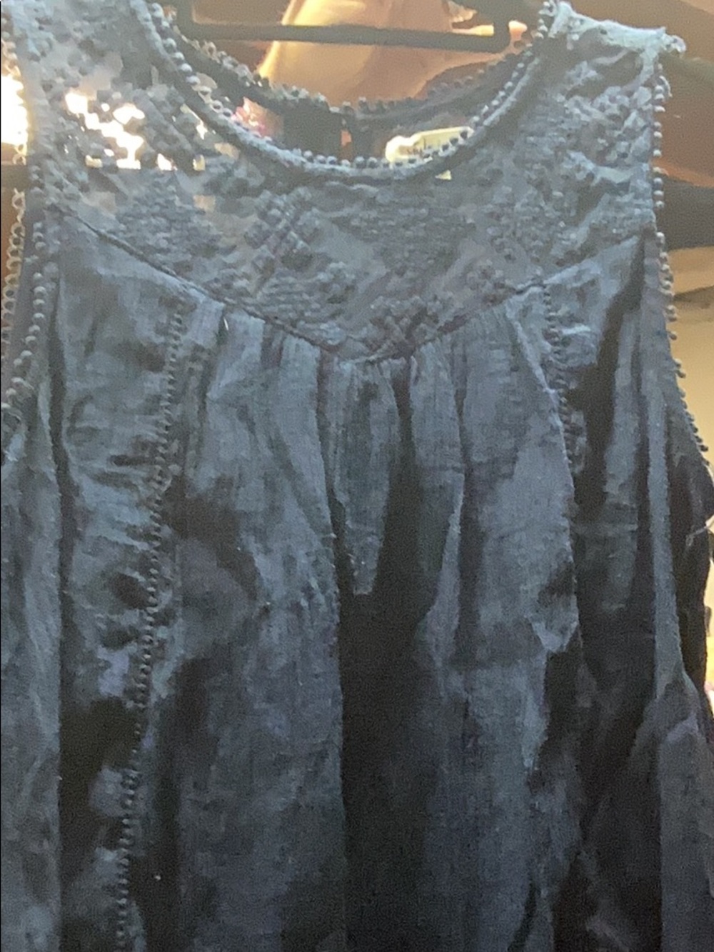 Style and co navy top